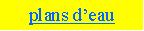 plans d'eau